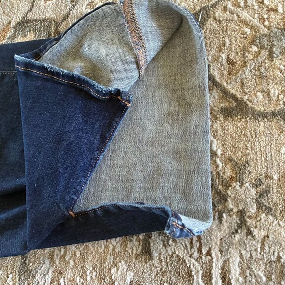 American Eagle Next Level Hi-Rise Flared Jeans Size 14 Short - Y2K style, Retroc - Picture 9 of 9